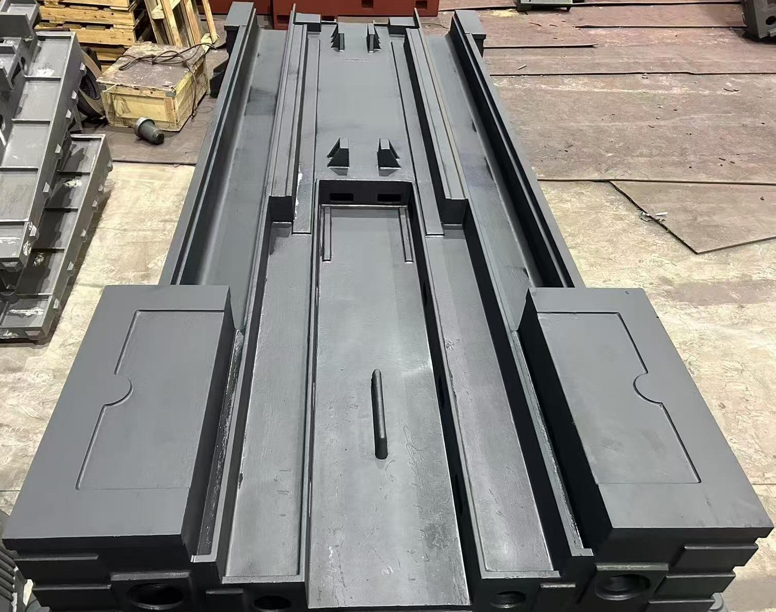 Five axis machining center base